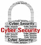 Cyber Security Indicates World Wide Web And Searching Stock Photo