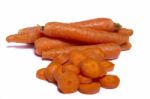 Bunch Of Carrots Stock Photo