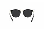 Fashion Black Sunglasses Isolated Stock Photo