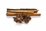 Cinnamon  And Anise Stock Photo