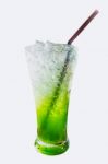 Kiwi Soda Stock Photo