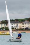 Appledore, Devon/uk - August 14 : Sailing In The Torridge And Ta Stock Photo