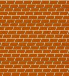 Seamless Brick Pattern Wall Stock Photo