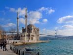 Mosque Of Ortakoy Stock Photo