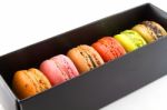 Macaroons Stock Photo