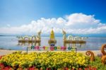 Kwan Phayao (phayao Lake) Is Popular Natural Attraction In Phayao. Landmark Of Phayao In Thailand Stock Photo