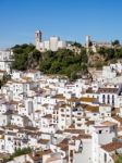 Casares, Andalucia/spain - May 5 : View Of Casares In Spain On M Stock Photo