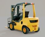 Forklift Truck Stock Photo