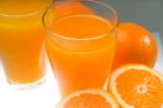 Fresh Orange Juice Stock Photo