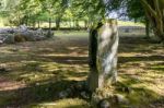 Balnuaran Of Clava Prehistoric Cemetery Stock Photo