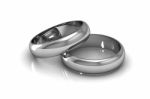 The Beauty Wedding Ring Stock Photo