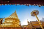 Wat Phra That Doi Suthep In Chiang Mai, Thailand Stock Photo