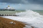 Eastbourne, East Sussex/uk - October 21 : Tail End Of Storm Bria Stock Photo