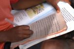 African Schoolboy Stock Photo