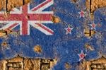 Grunge Flag Of New Zealand Stock Photo