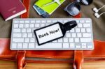 Travel Booking Stock Photo