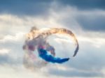 Red Arrows Display Team 50th Anniversary At Biggin Hill Airport Stock Photo