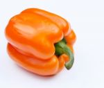 Orange Pepper Stock Photo