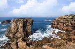 Coastal Algarve Region Near Sagres, Portugal Stock Photo