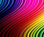 Multicolored Spectrum Background Stock Photo