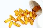 Fish Oils Stock Photo