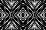 Geometric Ethnic Pattern  Design For Background Or Wallpaper Stock Photo