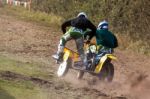 Sidecar Motocross At The Goodwood Revival Stock Photo