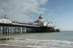 Eastbourne, Sussex/uk - February 19 : View Of The Pier In Eastbo Stock Photo