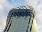 View Of La Cite Du Vin Building In Bordeaux Stock Photo