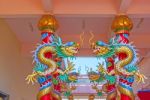 Dragon Chinese In Thailand Country Stock Photo