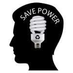 Save Power Stock Photo