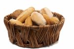 Fresh Assortment Of Baked Bread Varieties Stock Photo