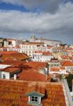 Sao Vicente De Fora Church In Lisbon Stock Photo