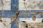 Grunge Flag Of Finland Stock Photo