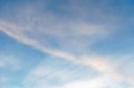 Beautiful Blue Sky With Cloud Stock Photo