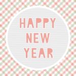 Happy New Year Greeting Card14 Stock Photo