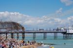 Airbourne Airshow At Eastbourne 2014 Stock Photo