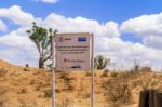 Us Aid Sign In Ethiopia Stock Photo