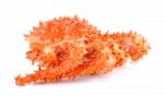 Alaskan King Crab In Isolated White Background Stock Photo