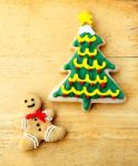 Christmas Gingerbreads Stock Photo