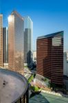 Los Angeles, California/usa - July 28 : Skyscrapers In The Finan Stock Photo