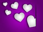 Background Hearts Indicates Backgrounds Valentine And Backdrop Stock Photo