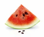 Slice Of Watermelon Stock Photo