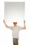 Teenage Boy Holding Blank Board