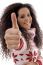 Young Woman Showing Thumb Up