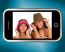 Girls Wearing Hats On Mobile