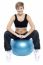 Fitness Woman Relaxing On Exercise Ball