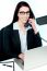 Female Executive Speaking On Phone