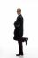 Young Businessman Standing On One Leg