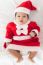 Little Girl With Santa Costume